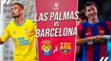 Las Palmas recibe a Barcelona por la fecha 19 de LaLiga EA Sports de España.