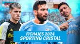 Fichajes de Sporting Cristal para la temporada 2024.