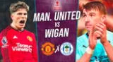 Manchester United vs Wigan por la fecha 3 de la FA Cup