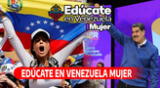 Pasos para regístrate en Edúcate en Venezuela Mujer y acceder al beneficio.