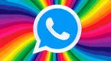WhatsApp Plus V60.20, cómo activar el Modo Arcoíris en la aplicación modificada.