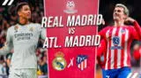 Real Madrid y Atlético de Madrid protagonizan el derbi por la Supercopa de España.
