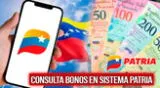 Conoce si te correspónde recibir un bono de la patria en venezuela con mensaje texto sistema patria.