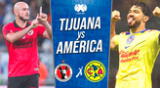 Tijuana y América chocarán en el Estadio Caliente.