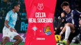 Celta vs. Real Sociedad se enfrentan por la Copa del Rey.