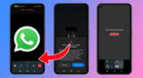 Guía para compartir pantalla durante una videollamada en WhatsApp en celulares y PC.