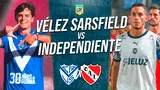 Vélez e Independiente juegan por la Copa de la Liga Profesional.