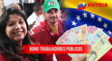 Nuevo bono patria para trabajadores públicos en Venezuela: cobra HOY el NUEVO MONTO.