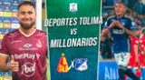 Deportes Tolima vs. Millonarios EN VIVO por Liga BetPlay