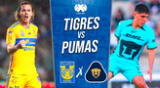 Tigres y Pumas UNAM se enfrentarán en el Estadio Universitario UANL.