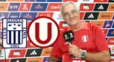 Jorge Fossati sorprendió tras revelar quién ganará el clásico Alianza Lima vs Universitario