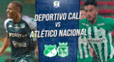 Deportivo Cali vs Atlético Nacional se medirán en el Estadio Deportivo Cali.
