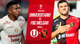 Universitario vs Melgar se enfrentarán en el Estadio Monumental.