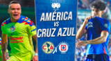 América y Cruz Azul se enfrentan en el Estadio Azteca por la Liga MX