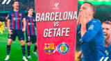 Barcelona recibirá a Getafe por la fecha 26 de LaLiga EA Sports 2023-24