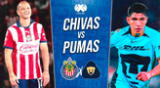 Chivas enfrentará a Pumas por la Liga MX