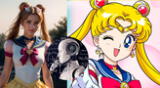 Así se vería Serena Tsukino de Sailor Moon en la vida real según Inteligencia Artificial Midjourney.