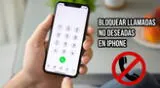 Consejos y trucos para bloquear o detectar llamadas no deseadas de números desconocidos en un iPhone.