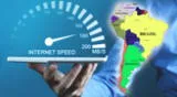 Conoce cuál es el país con velocidad de Internet más rápida y más lenta en Sudamérica.