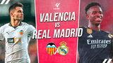 El último partido entre ambos fue triunfo 5-1 para Real Madrid. Foto: Composición Líbero/Valencia/Real Madrid