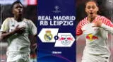 Real Madrid se enfrenta a RB Leipzig por la Champions League