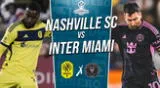 Inter Miami de Lionel Messi enfrenta a Nashville SC por la Concachampions.
