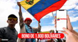 Revisa más información sobre el Bono Corresponsabilidad y Formación de 1.800 bolívares.