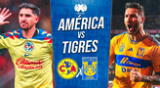 América vs Tigres EN VIVO por la Liga MX desde el Estadio Azteca