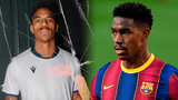 El jugador de 27 años compartió vestuario con Messi en Barcelona. Foto: Composición Líbero/Selección Dominicana de Fútbol/Barcelona