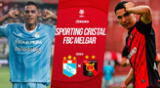 Sporting Cristal enfrentará Melgar en el Estadio Nacional de Lima