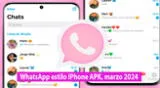 Descargar WhatsApp estilo iPhone APK para Android 100% GRATIS.