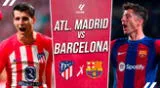 Atlético Madrid recibe a Barcelona por la fecha 29 de LaLiga.