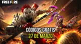 Cómo canjear los códigos gratis de Free Fire en el Sitio de Recompensas de Garena.