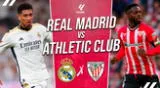 Real Madrid y Athletic Club afrontan el partido de la fecha por LaLiga.