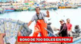 Bono de 700 soles en Perú, conoce los detalles del Bono de pescadores artesanales del 2024