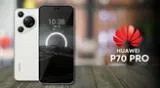 Huawei P70 Pro, smartphone chino competira con iPhone 16 Pro Max con cámara más potente del mundo.