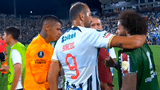 Barcos y Campos le pidieron la camiseta a Marcelo tras partido de Alianza Lima.