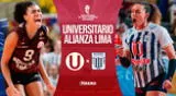 Universitario y Alianza Lima se enfrentan por la Liga Nacional de Vóley 2024