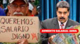 Nicolás Maduro anunció que el aumento salarial sería evaluado para este 2024.