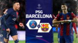 PSG vs Barcelona se enfrentarán en el Parque de los Príncipes.