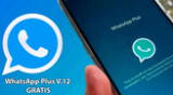 Descarga WhatsApp Plus V12 GRATIS para smartphones Android.