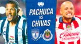 Pachuca vs Chivas se enfrentan en el Estadio Hidalgo.