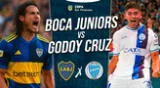 Boca Juniors recibe a Godoy Cruz en busca del pase a los playoffs.