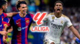 Real Madrid y Barcelona en un duelo clave por el título de LaLiga.