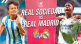 Real Madrid y Real Sociedad se enfrentan por LaLiga en el Real Arena