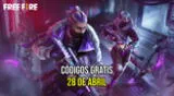 Códigos de Free Fire: reclama las recompensas gratuitas del domingo 28 de abril de 2024.