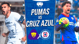El último encuentro entre ambos quedó 0-0. Foto: Composición Líbero/Pumas/Cruz Azul