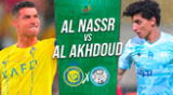 Al Nassr vs. Al Akhdoud se enfrentan por la Saudi Pro League.