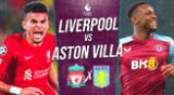 Liverpool vs Aston Villa se enfrentan por la fecha 37 de la Premier League