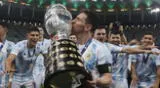 Lionel Messi fue figura en la última Copa América obtenida por Argentina